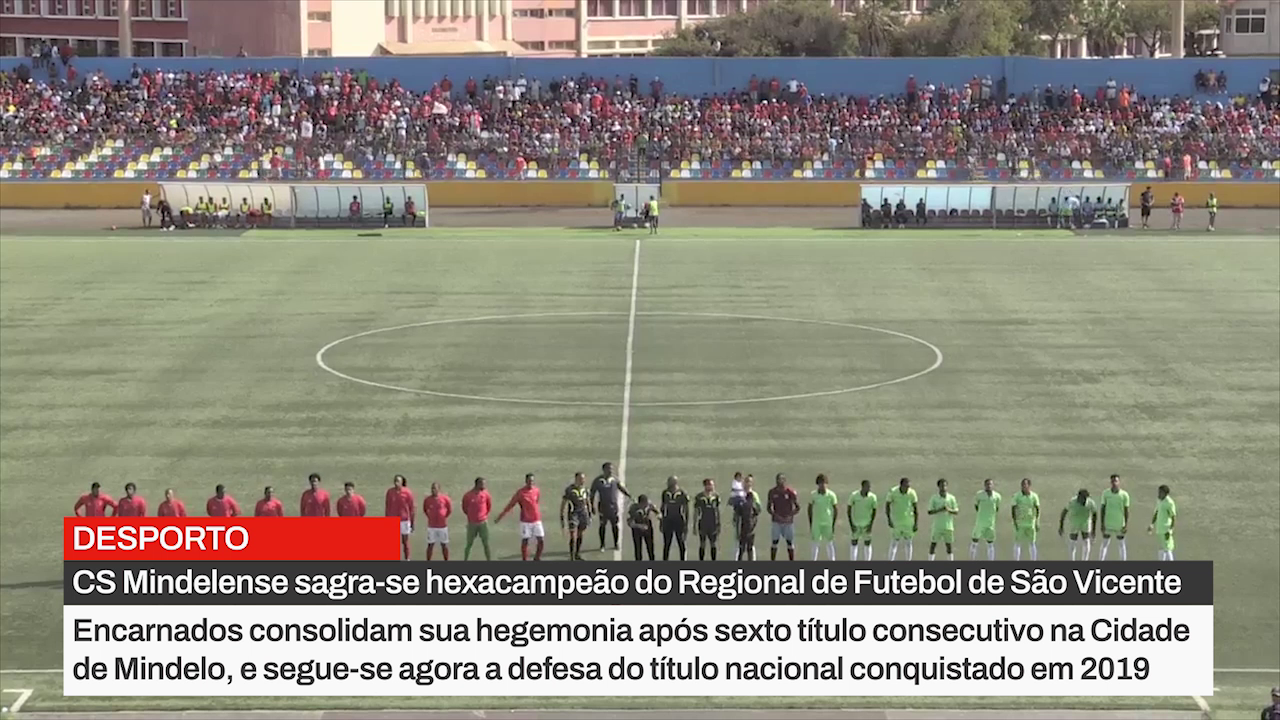 CS Mindelense sagra-se hexacampeão do Regional de Futebol de São Vicente