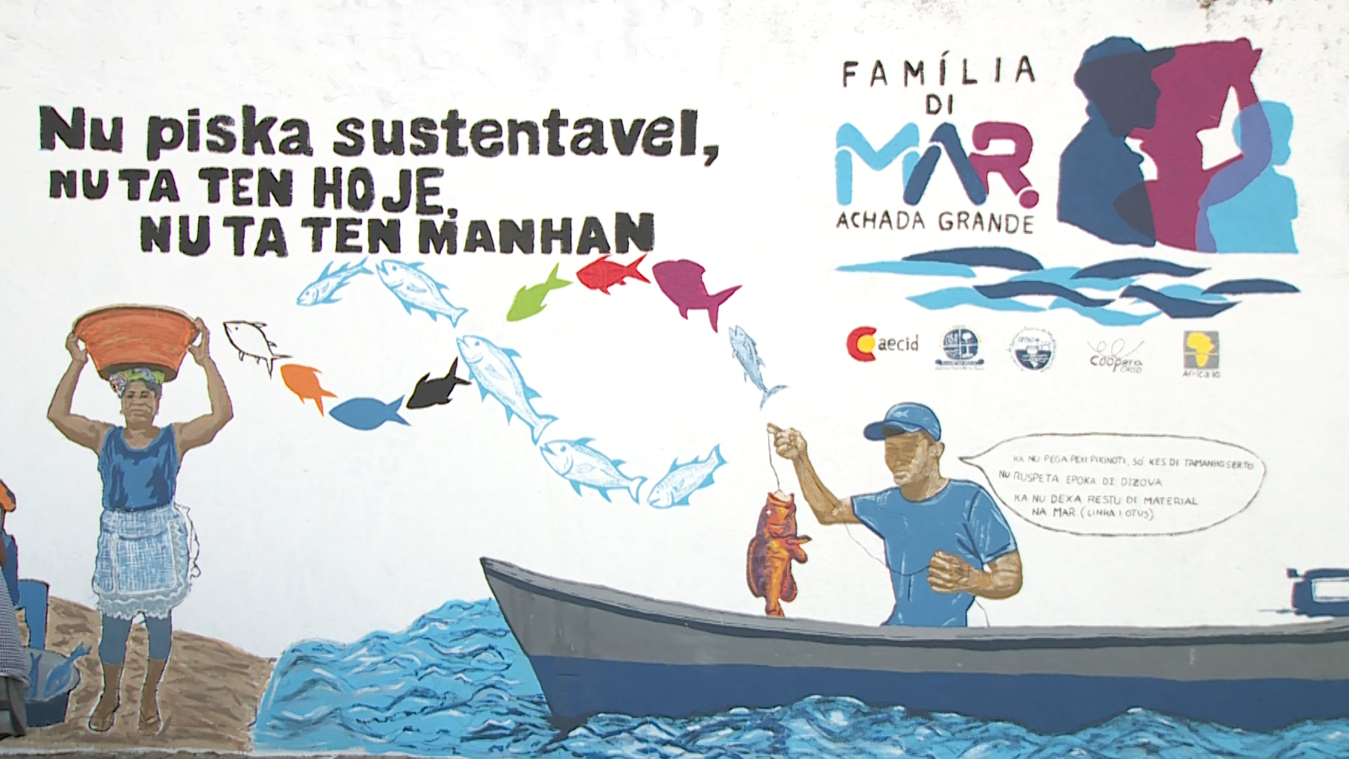 Pescadores e peixeiras homenageados pelo projecto “Família di Mar”