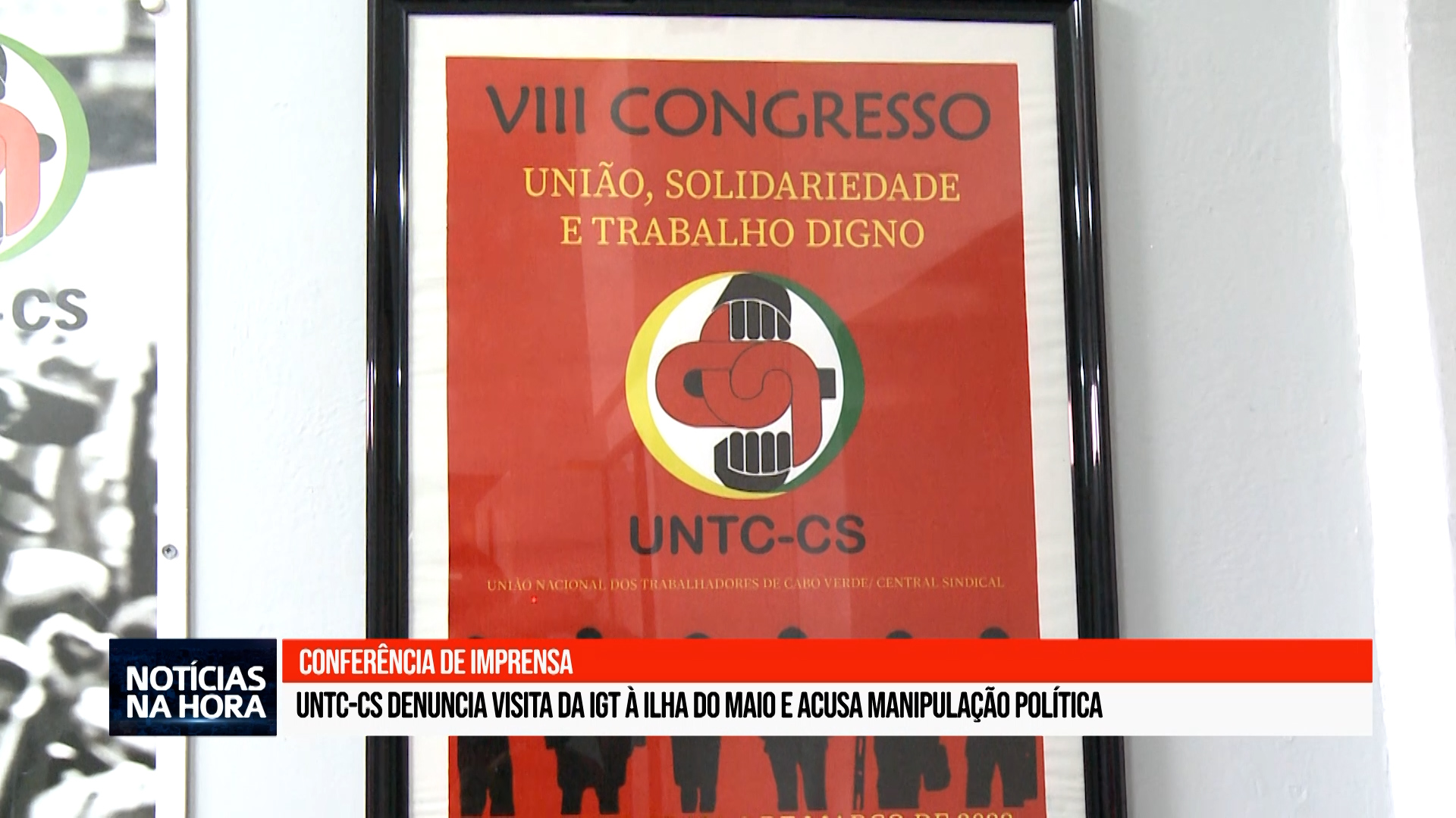 UNTC-CS denuncia visita da IGT à Ilha do Maio e acusa manipulação política