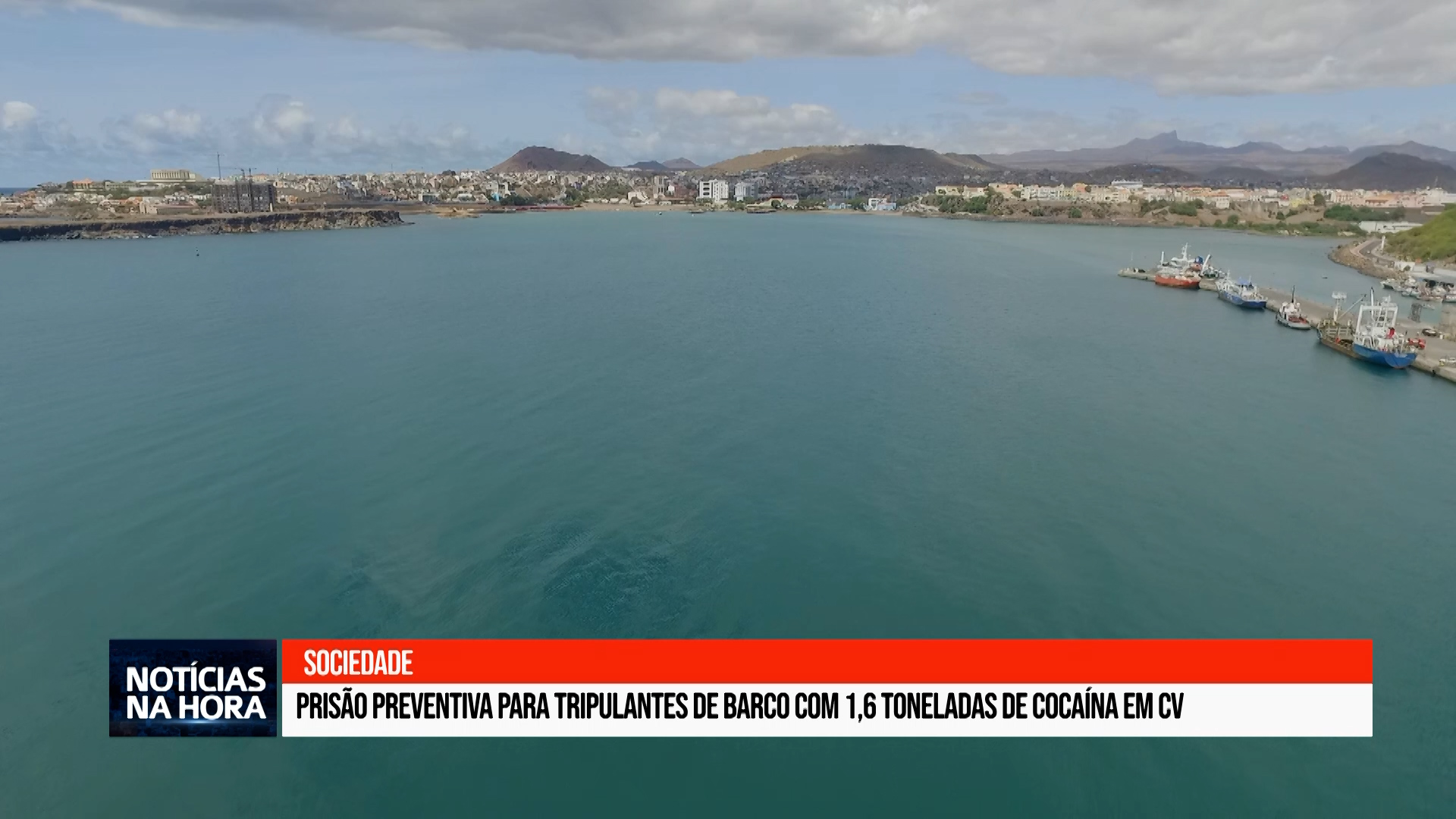 Prisão preventiva para tripulantes de barco com 1,6 toneladas de cocaína em CV