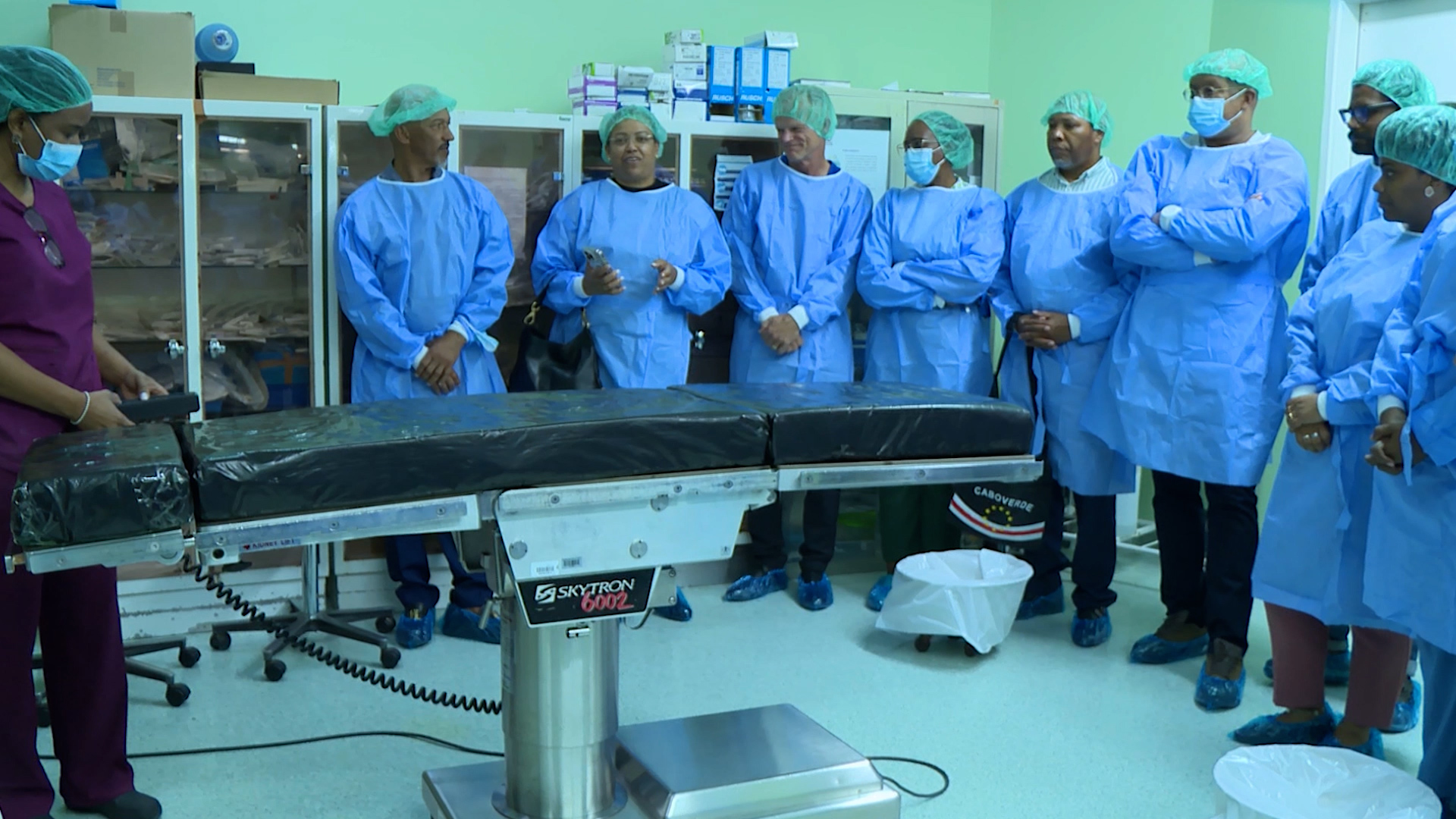 HUAN recebe doação de equipamentos médicos da Cabo Verdean Medical Association