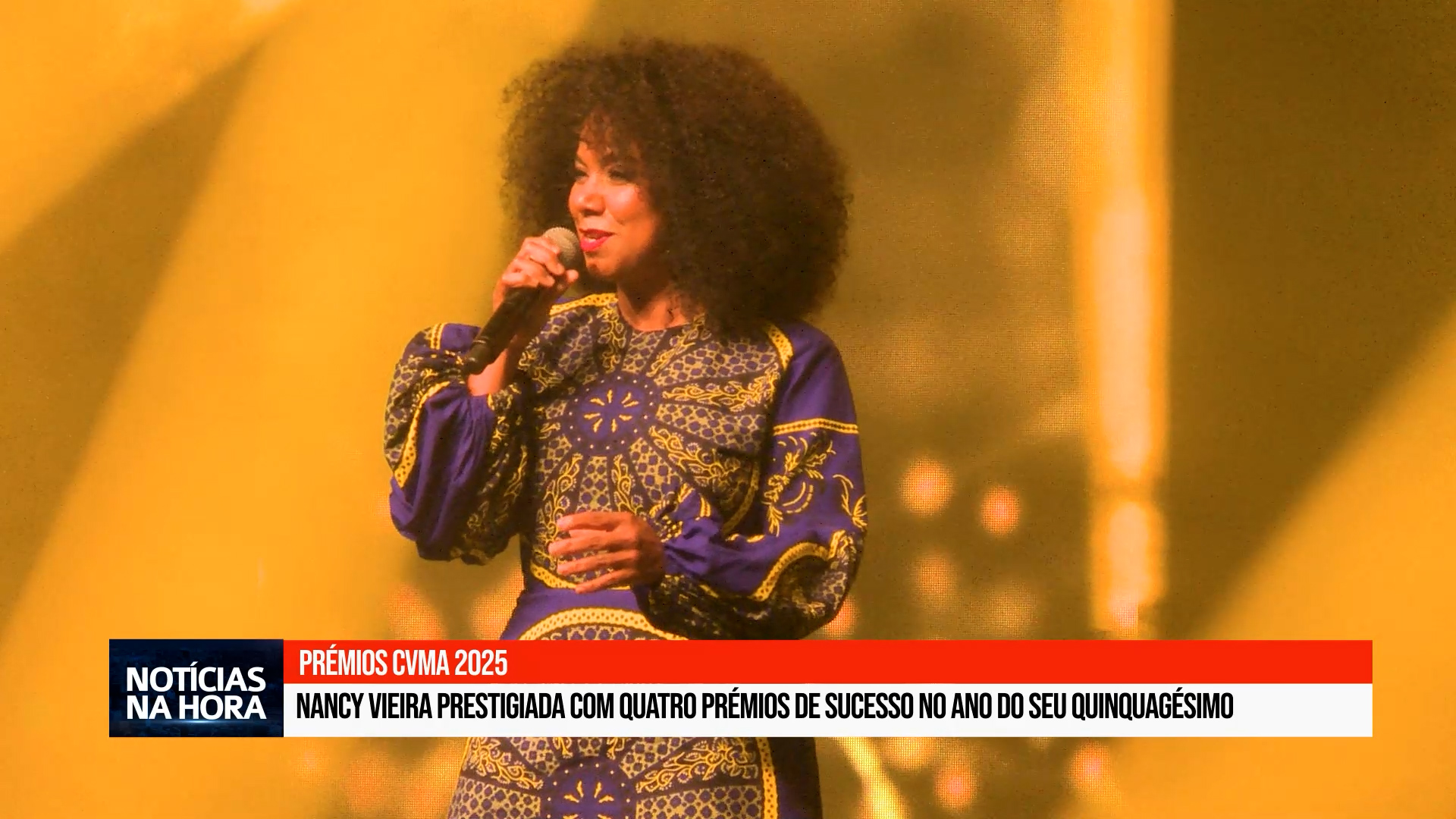 Nancy Vieira prestigiada com quatro prémios de sucesso no ano do seu quinquagésimo aniversário