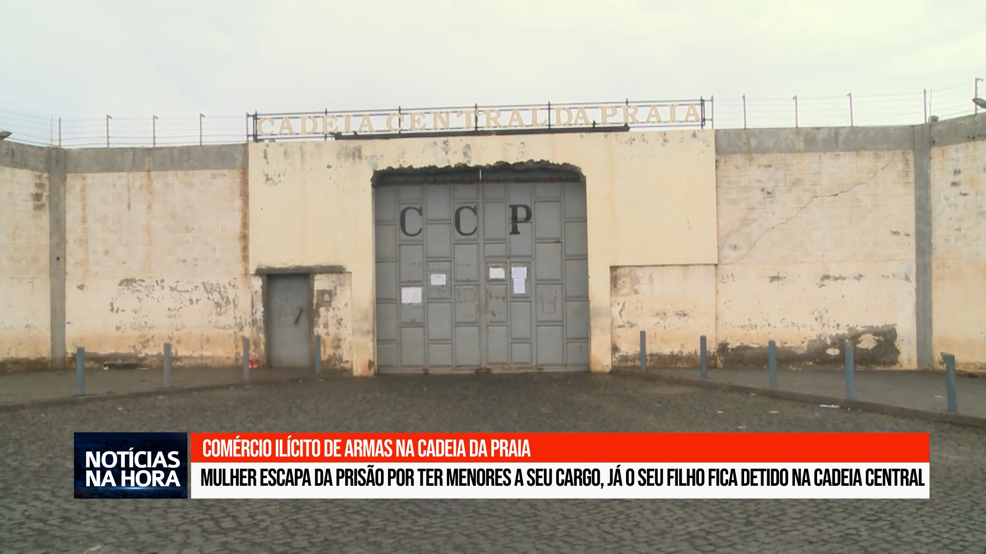 Comércio ilícito de armas na cadeia da Praia