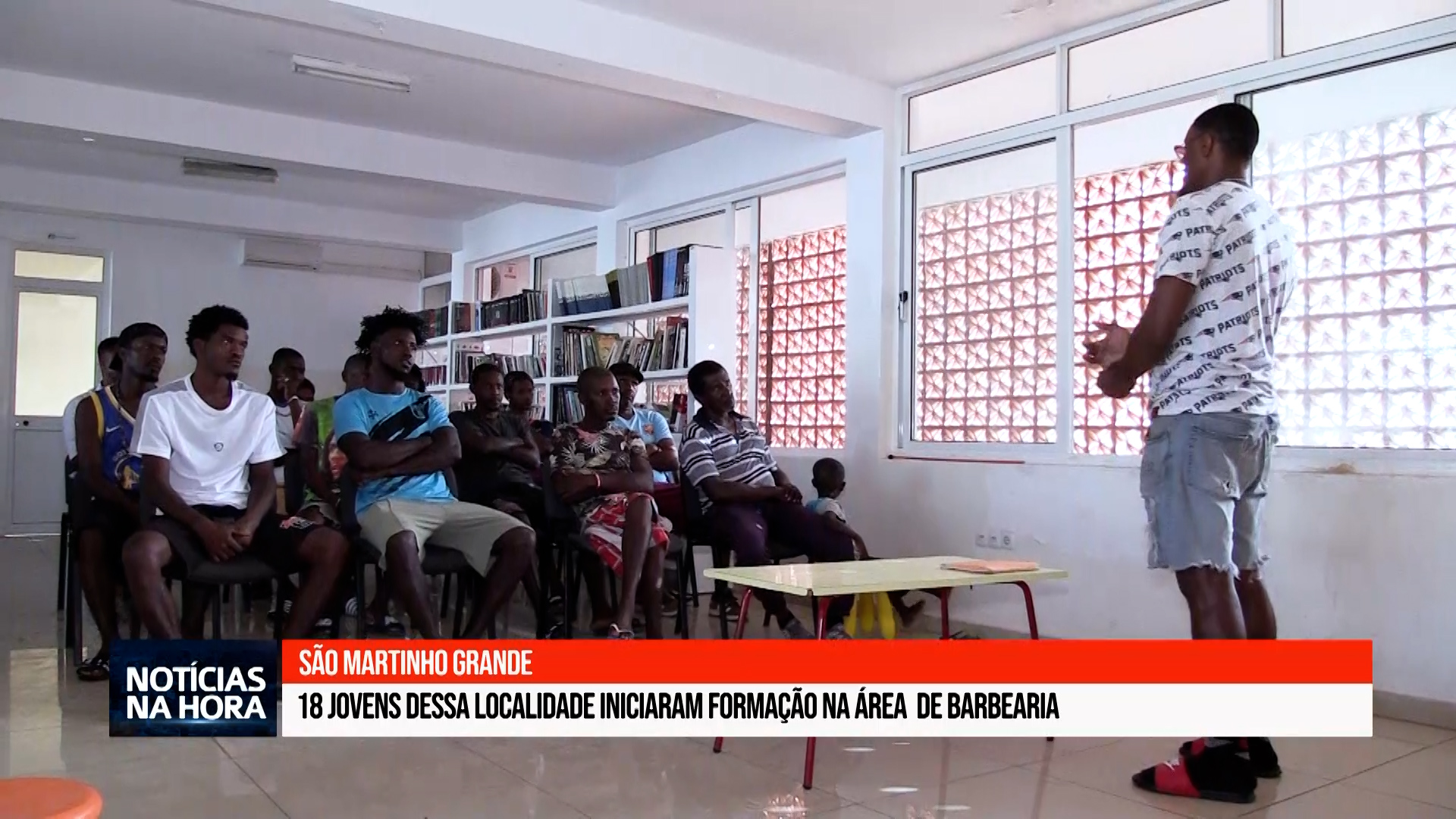 São Martinho Grande: 18 jovens dessa localidade iniciaram formação na área de barbearia