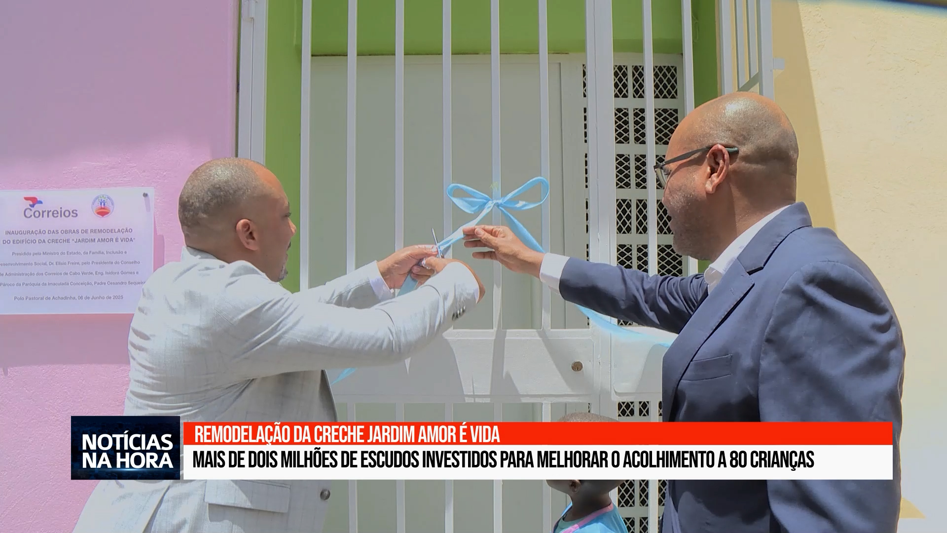 Remodelação da creche, Jardim Amor é Vida
