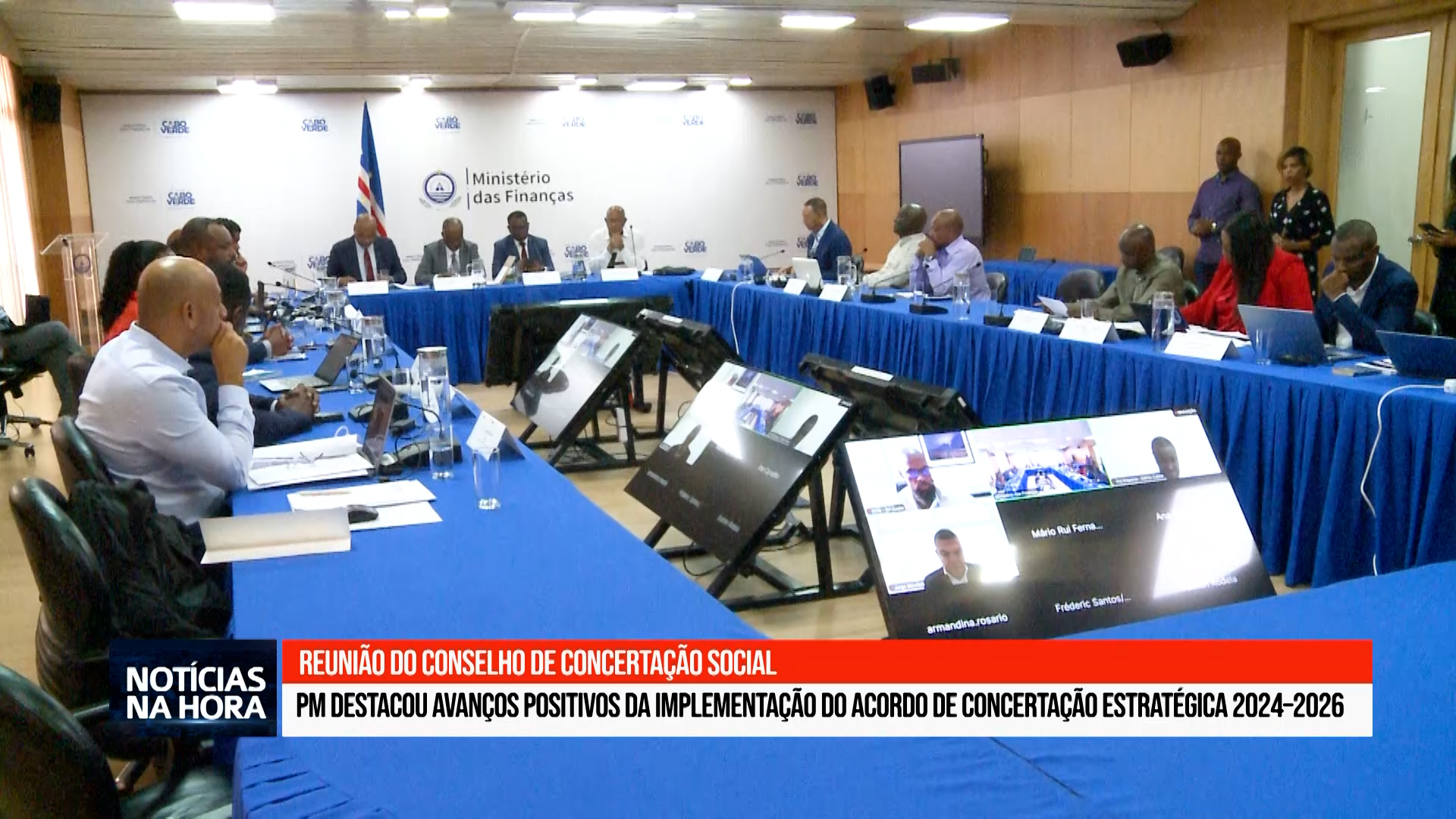 Reunião do Conselho de Concertação Social