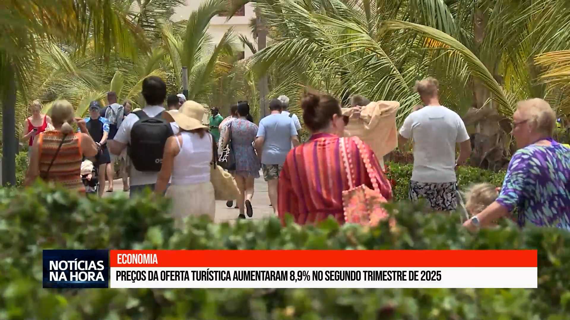 Preços da oferta turística aumentaram 8,9% no segundo trimestre de 2025