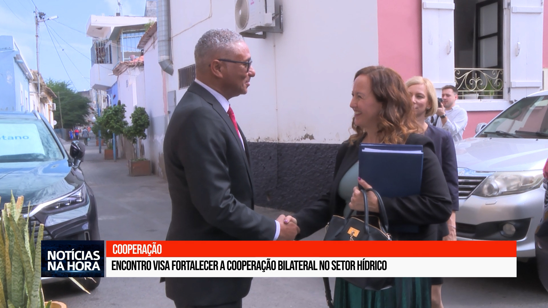 Encontro visa fortalecer a cooperação bilateral no setor hídrico.