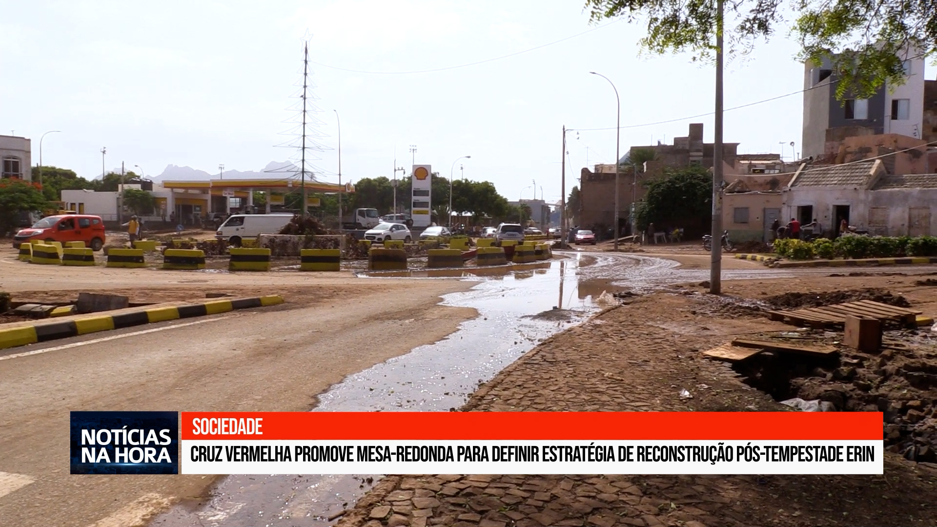 Cruz Vermelha promove mesa-redonda para definir estratégia de reconstrução pós-tempestade Erin.