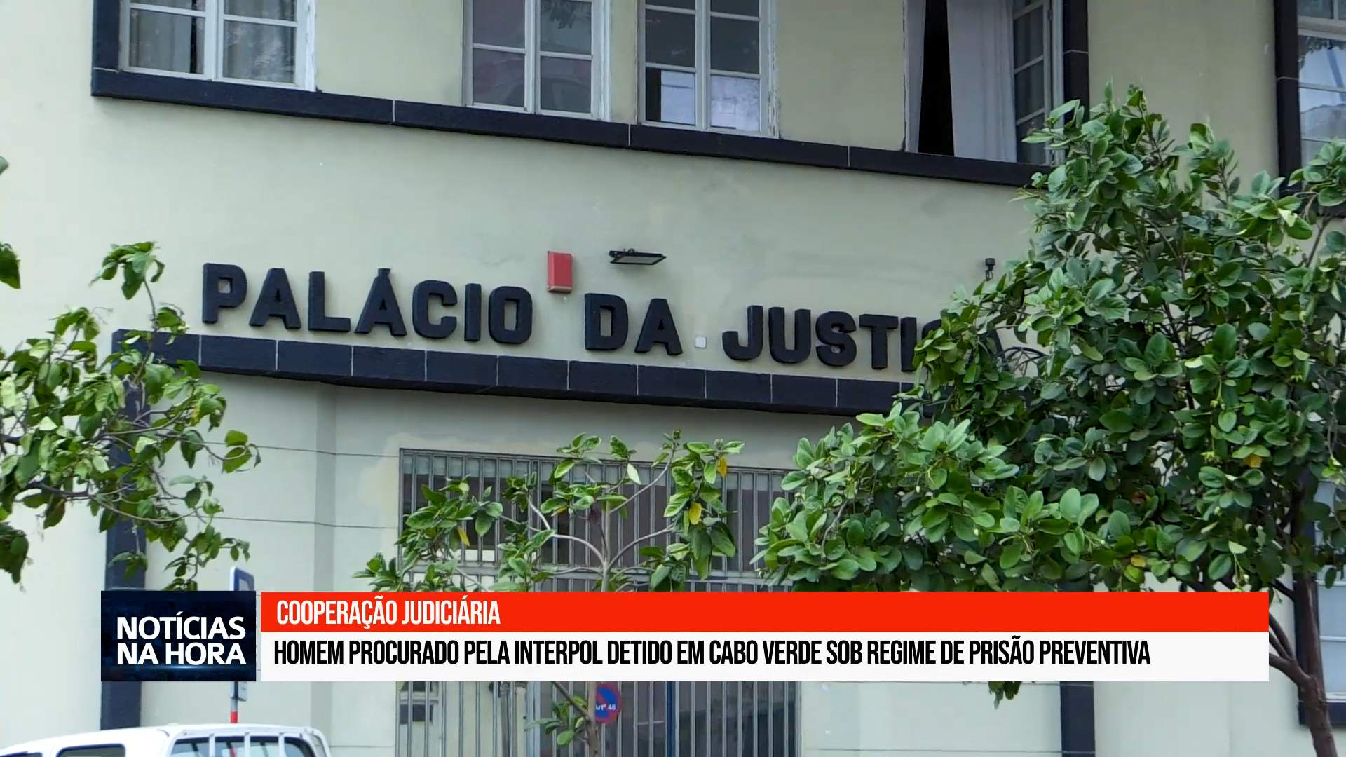 Homem procurado pela Interpol à pedido da Suécia detido em CV sob regime de prisão preventiva.