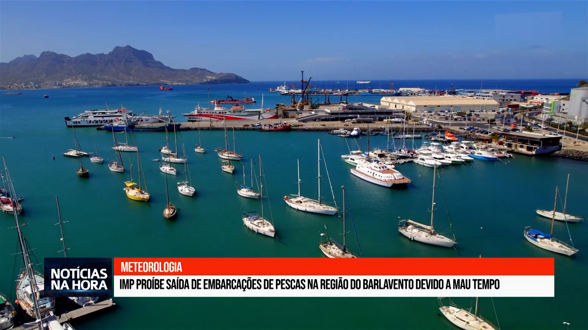 IMP proíbe saída de embarcações de pescas na região do Barlavento devido a mau tempo.