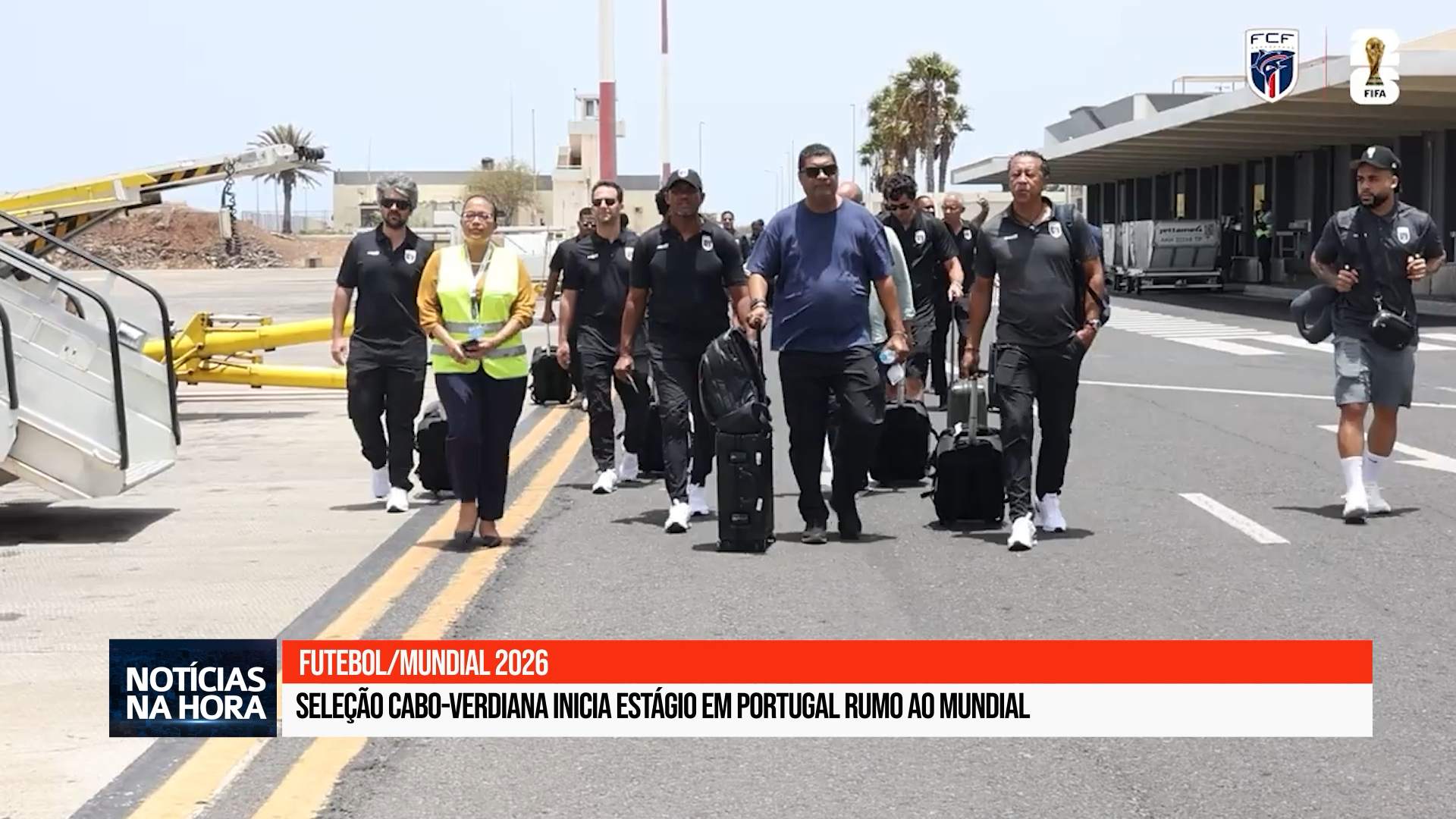 Seleção cabo-verdiana inicia estágio em Portugal rumo ao Mundial.