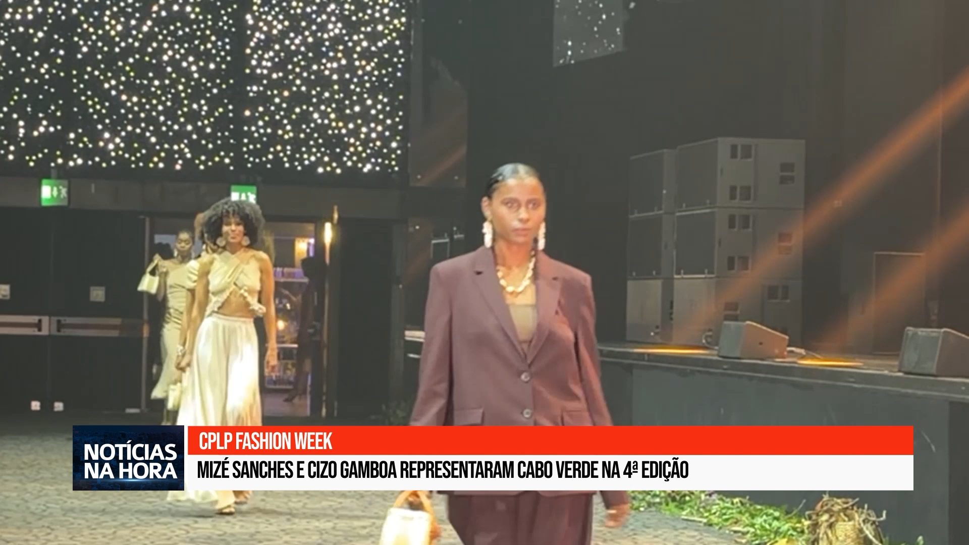 Mizé Sanches e Cizo Gamboa representaram Cabo Verde na 4ª edição da CPLP Fashion Week.
