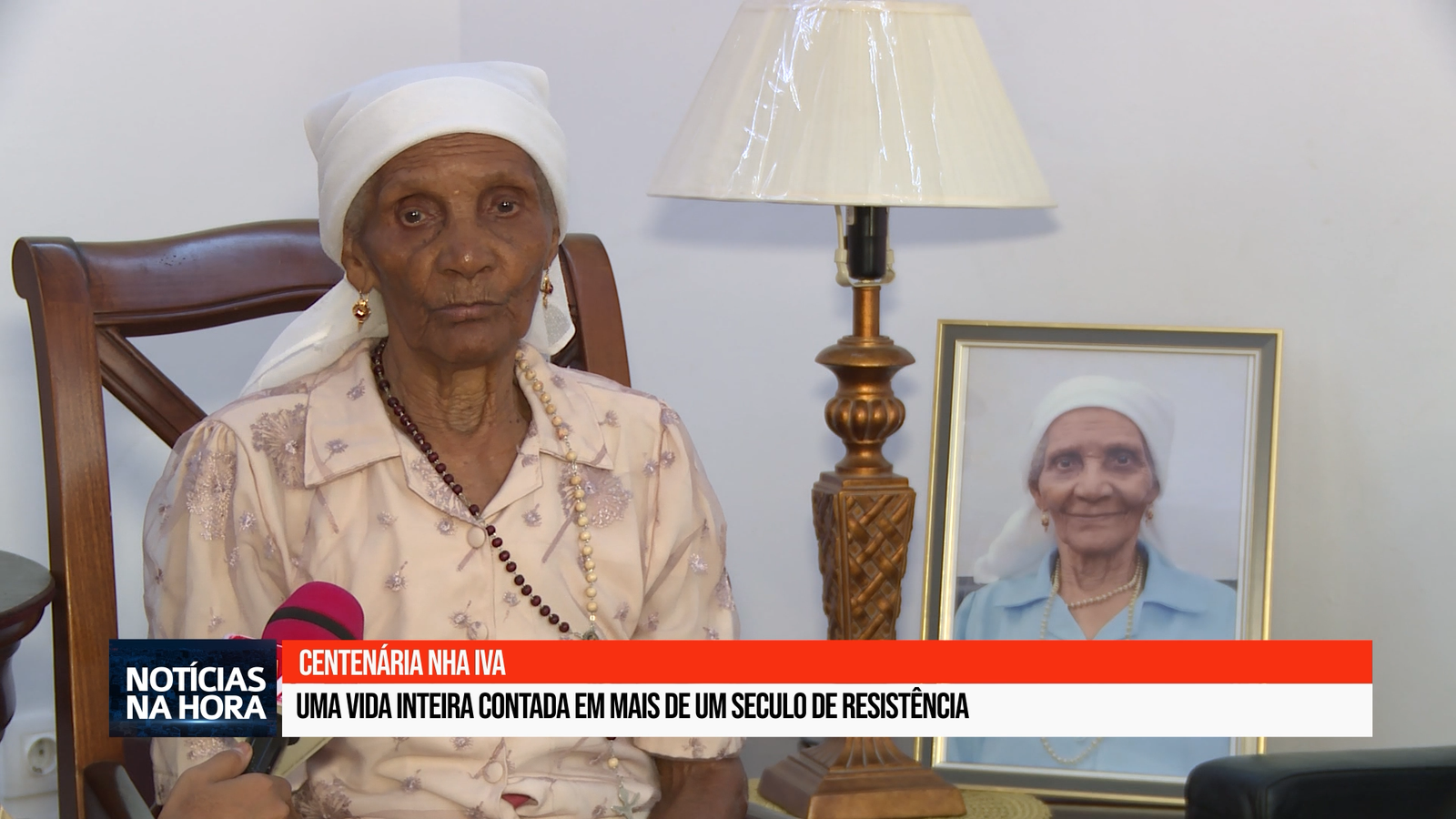 Centenária Nha Iva: Uma vida inteira contada em mais de um século de resistência.