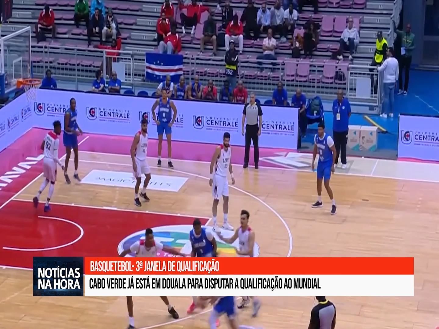 Cabo Verde já está em Douala para disputar a qualificação ao Mundial.