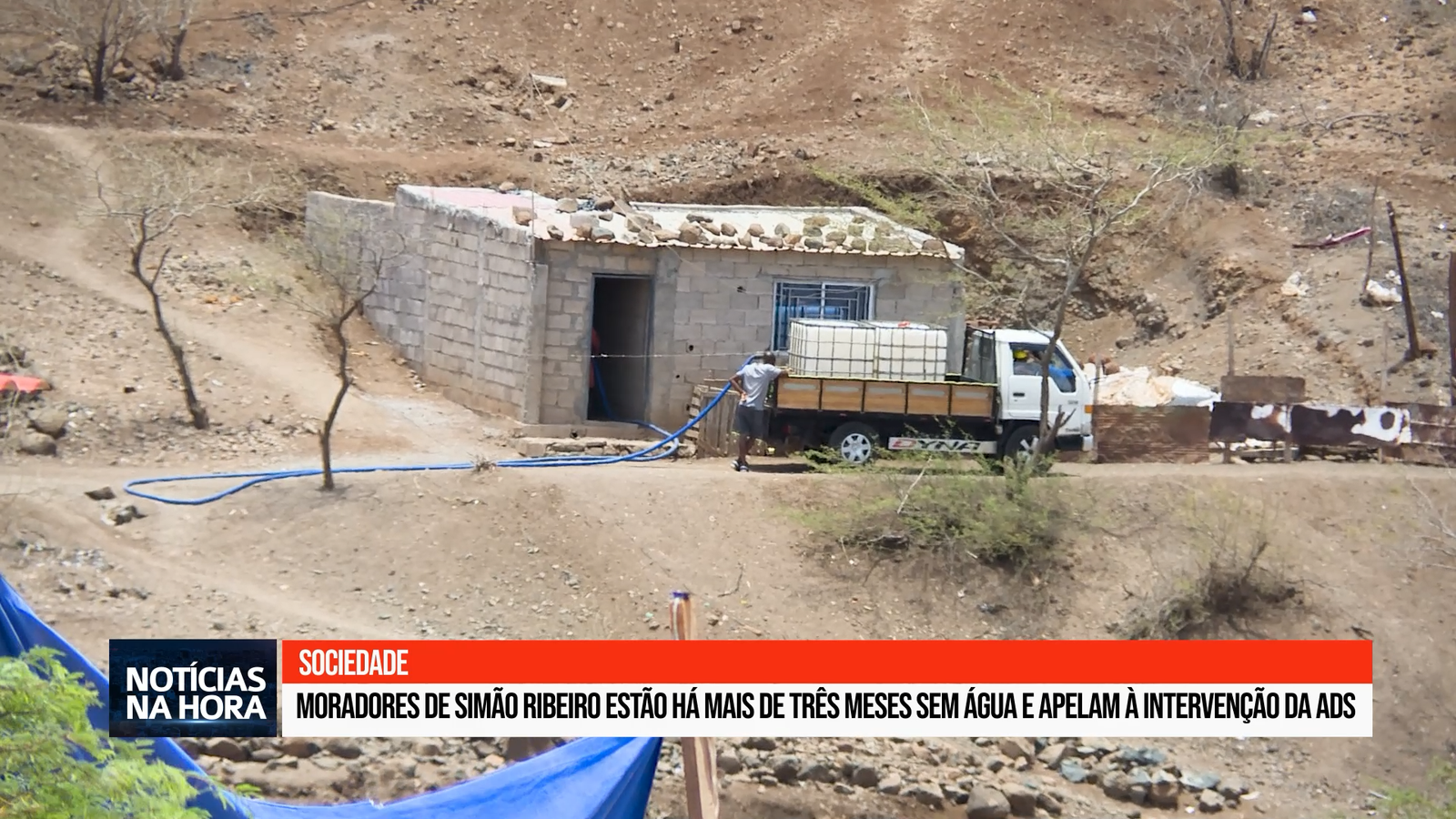 Moradores de Simão Ribeiro estão há mais de três meses sem água e apelam à intervenção da ADS.
