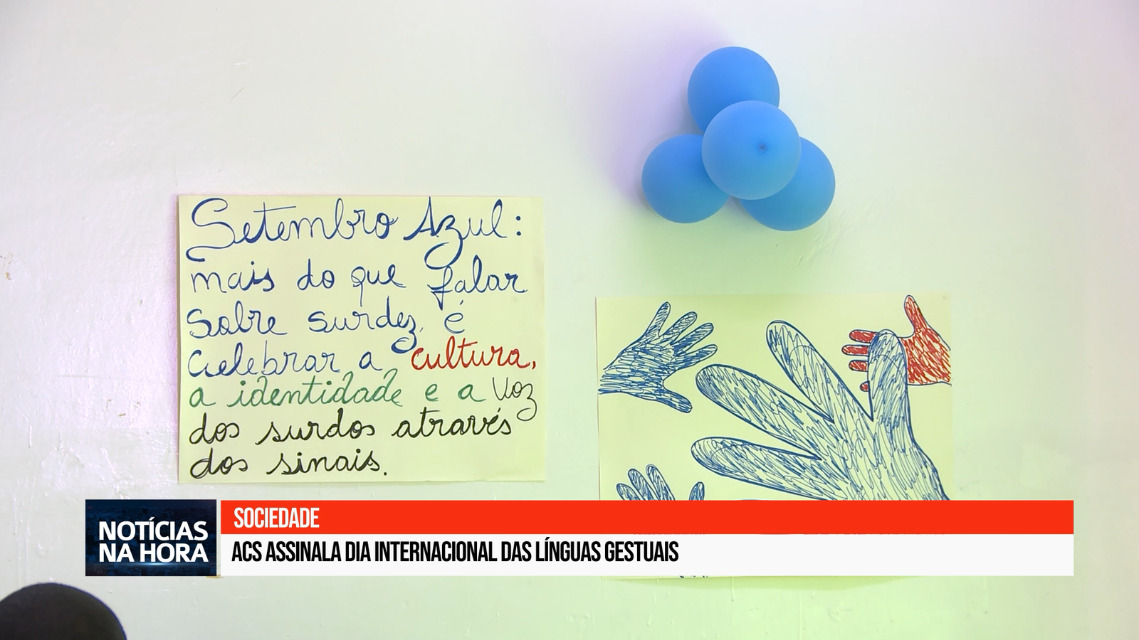 ACS assinala Dia Internacional das Línguas Gestuais.