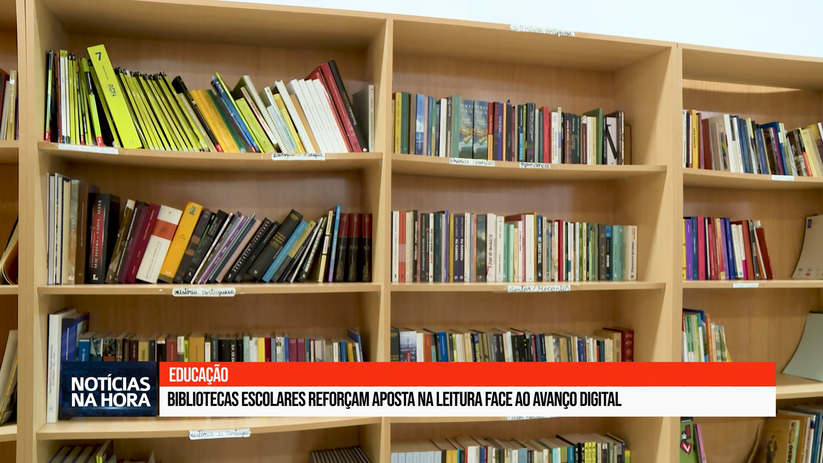 Bibliotecas Escolares reforçam aposta na Leitura Face ao avanço Digital.